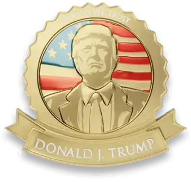 Trump Gold Lapel Pin Trump Gold Lapel Pin